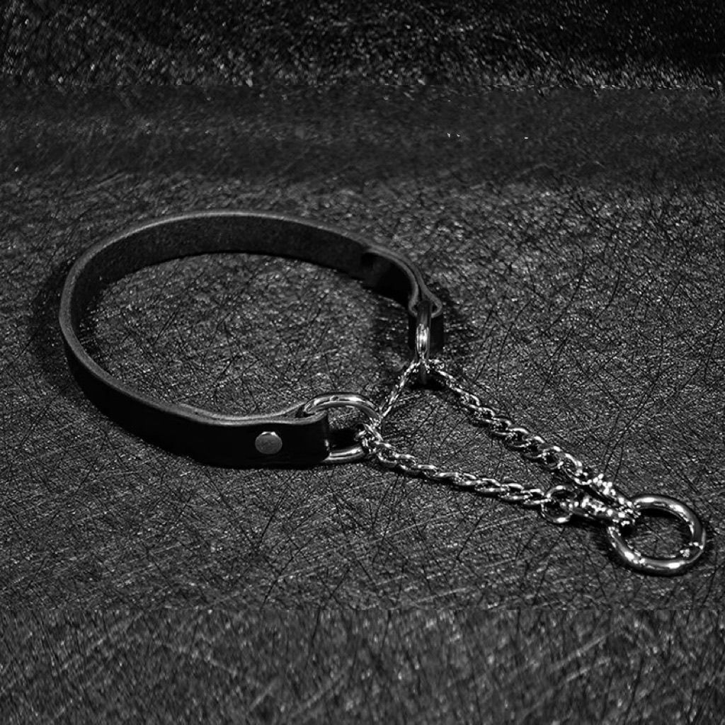 Leather Collar Choker For Women - Image 0