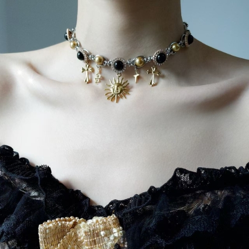 The Solar Trinity Charm Choker - Image 0