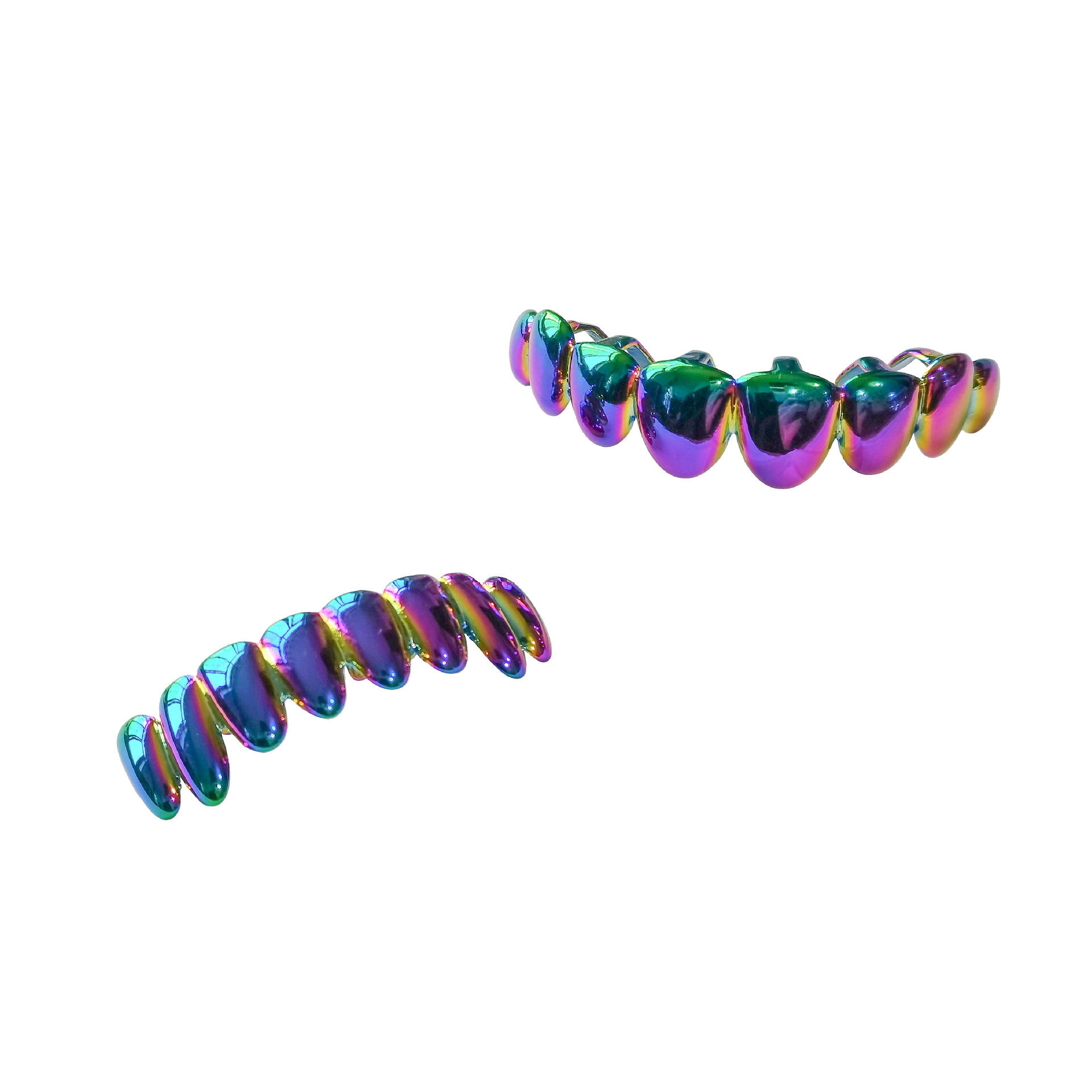 NeoChrome Rainbow Grillz for Men & Women - Image 0