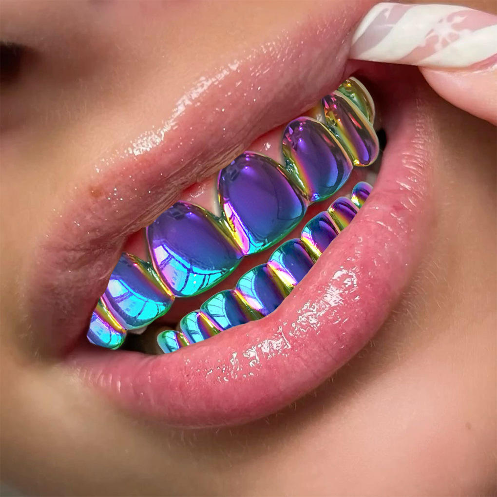 NeoChrome Rainbow Grillz for Men & Women