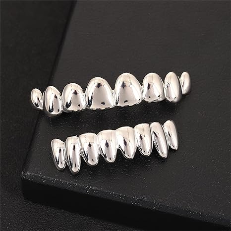 Silver Grillz for Men & Women